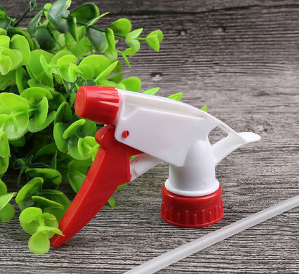 28/400 PP Plastik Trigger Spray Head Kapak Pompa Kafaları Güçlü Trigger Sprayer