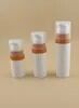 Pembe Losyon Pompası Beyaz Şişe 30ml