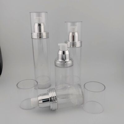 Kozmetik Dağıtım Havasız Pompa Şişesi 30ml 50ml Losyon Krem Sıvı Seyahat Dağıtım Kabı olarak