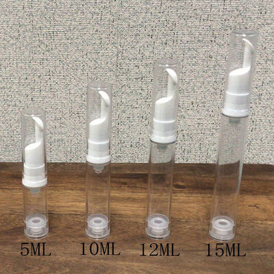 Pürüzsüz Mini Beyaz Lotion şişesi, lastik tabanlı ve seyahat kolaylığı
