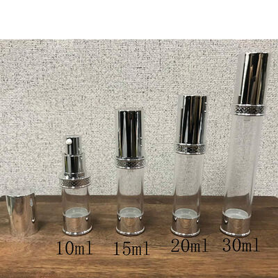 Cilt bakımı için 10ml 15ml 20ml 30ml Çift Duvarlı Hava Sıcak Şişe