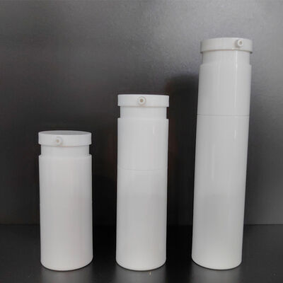 Kozmetik Havasız Pompa Şişesi 15ml 30ml 50ml Twist up Plastik Kozmetik Havasız Pompa Şişesi
