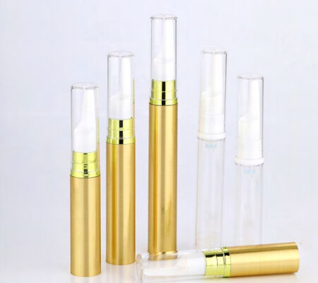Plastik PP Boş 15ml 30ml 50ml Kozmetik Havasız Pompa Losyon Serum Şişesi