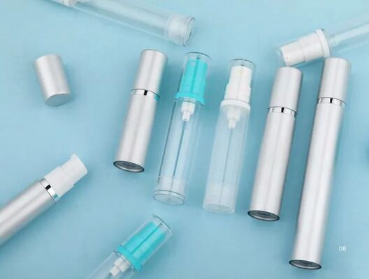 Plastik PP Boş 15ml 30ml 50ml Kozmetik Havasız Pompa Losyon Serum Şişesi