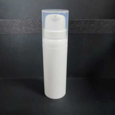 Kozmetik Paketleme 30ml Havasız Pompa Şişe Beyaz Plastik Şişe Losyon Pompa PP Şişe