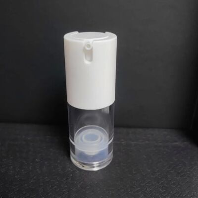 Ekoloji dostu PCR Plastik PP Mat Kozmetik Krema Losyon Temizleyici Nemlendirici Serum Hava Yoksun Baskı Pompa Şişe Deri Bakımı için