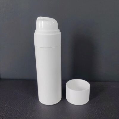 Özel Logo Paketi Plastik deri bakımı hava geçirmez kap Şampuan Saç yağı vücut losyonu Vakum ambalaj şişe hava geçirmez kavanoz