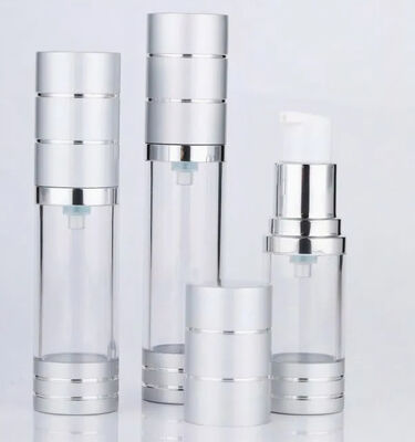 Plastik PP Boş Kozmetik Havasız Pompa Losyon Serum Şişe K25-1 10ml 15ml