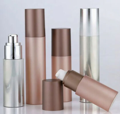 Plastik PP Boş Kozmetik Havasız Pompa Losyon Serum Şişe K25-1 10ml 15ml