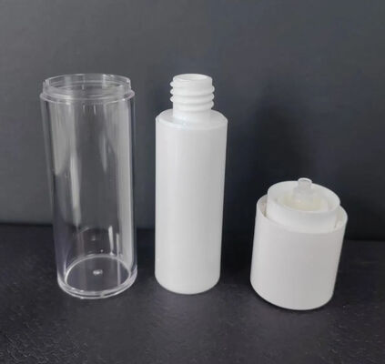 Lüks Slim Water Foaming Yeniden doldurulabilir Havacılıklı Kozmetik Pompa Şişesi