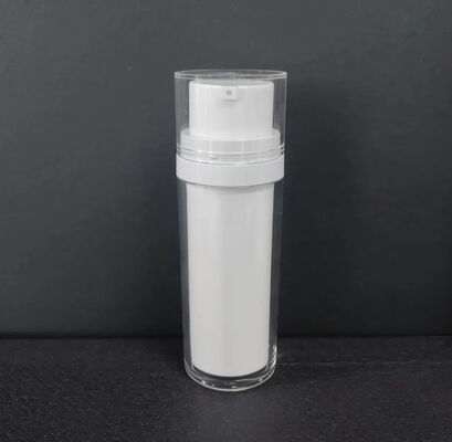 Lüks Slim Water Foaming Yeniden doldurulabilir Havacılıklı Kozmetik Pompa Şişesi