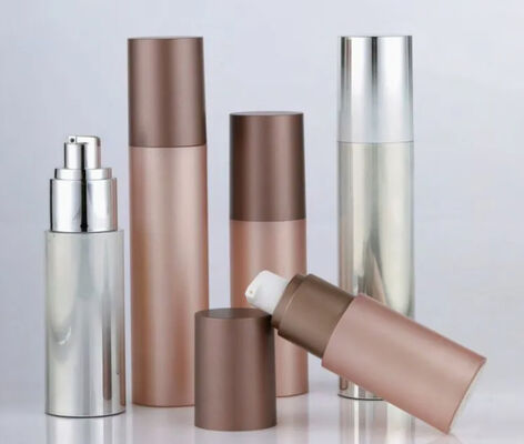 Kozmetik Cilt Bakım Losyonu Krem Serum Havasız Pompa Şişesi Vakumlu Plastik 30ml