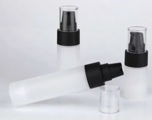 Kozmetik Cilt Bakım Losyonu Krem Serum Havasız Pompa Şişesi Vakumlu Plastik 30ml