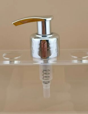 Yeni Tasarım Gümüş Sol-Sağ Kilitli Şampuan Pompası