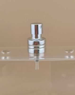 Kişiselleştirilmiş Gümüş Alüminyum Düğme Parfüm için ince Crimp Sprayer vida