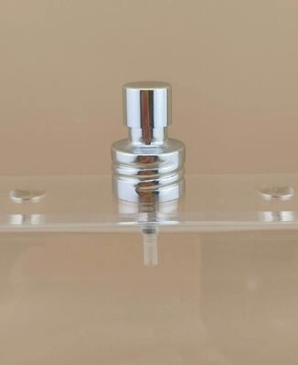 Kişiselleştirilmiş Gümüş Alüminyum Düğme Parfüm için ince Crimp Sprayer vida