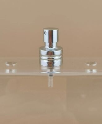 Kişiselleştirilmiş Gümüş Alüminyum Düğme Parfüm için ince Crimp Sprayer vida