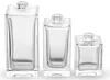 Lüks Özel 30ml 50ml 100ml Açık Kare Boş Spray Cam Parfüm Şişesi