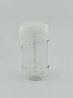 50 ml Boş Gel Yuvarlak Yeniden Doldurulabilir Deodorant Çubuğu Konteyner Döner Tüp Paketleme