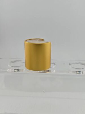 Plastik PP Mat Disc Top Cap Plastik şişe için Top Kapama Kapak