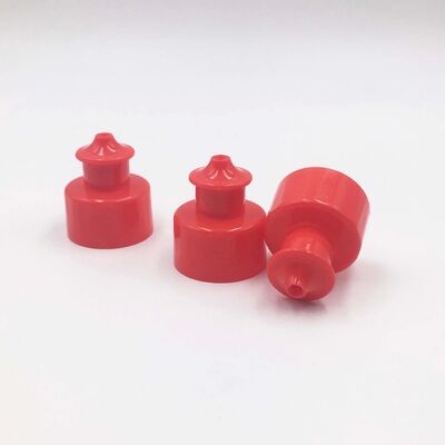 28 mm plastik itme çekme kapağı şişe kapağı
