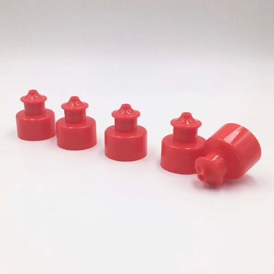 28 mm plastik itme çekme kapağı şişe kapağı