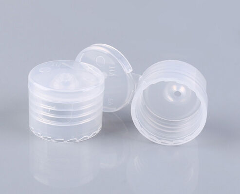 Yumuşak Yüzey Şişe Kapağı 24 28mm Squeeze Şampuan Şişe Plastik Flip Kapak