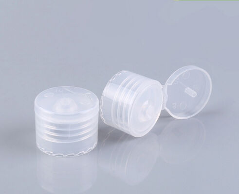 Yumuşak Yüzey Şişe Kapağı 24 28mm Squeeze Şampuan Şişe Plastik Flip Kapak