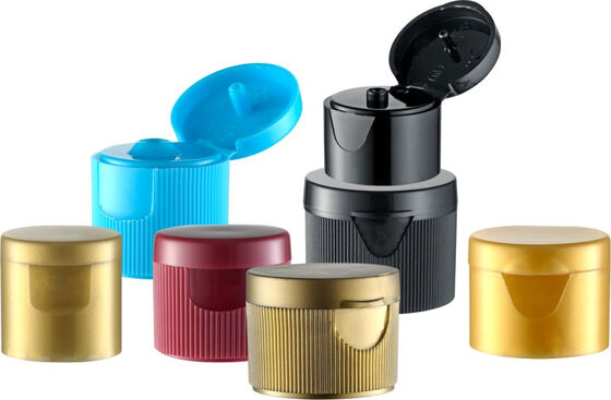 24/410 Şişe için iki renkli plastik kapak