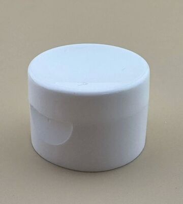 Plastik şişeler için çift duvarlı Flip Top vida kapağı 24 mm plastik