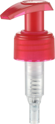 Bambu 24mm Losyon Dispenser Pompa Plastik Çok Fonksiyonlu Kırmızı Renk
