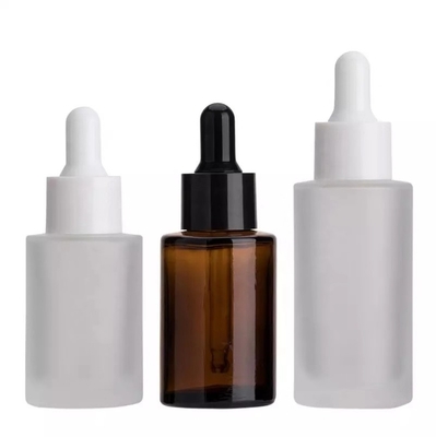 50ml Buzlu Esansiyel Yağı Cam Damlalıklı Şişeler K1006 Çok Fonksiyonlu