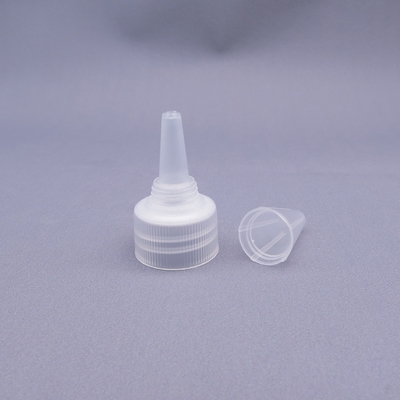 K905-2 Twist Top Plastik Kapak Alkaliye Dayanıklı Geri Dönüştürülebilir Sızdırmaz