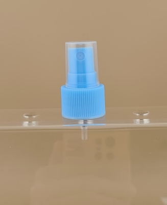 Kozmetik şişeleri Mavi Ribbed Fine Mist Sprayer Trigger K302