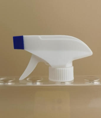PP plastik beyaz tetikleme pompası püskürtücü kozmetik şişeleri için kırmızı düğme K101-8