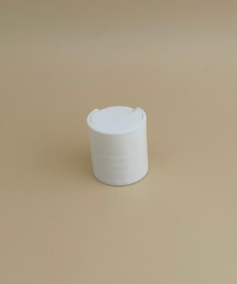 Küçük Beyaz Plastik Yuvarlak Düz Kapak Deri Bakım Şişeleri için
