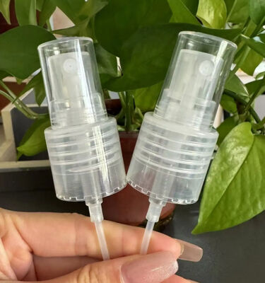 Plastik 18/20/24/28mm Misting Sprayer Top Long DIP Tube 410 Boyun Boyutu Kimyasal Endüstriyel Kullanım için Sıvı Kozmetik Şişeler için